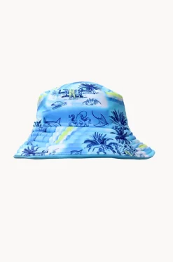 Boys Shipwrecked Reversible Sunhat|Salty Ink Outlet