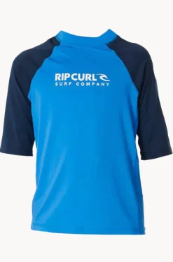 Boys Shock Short Sleeve Suntop|Rip Curl Best