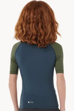 Boys Shock Short Sleeve Suntop|Rip Curl New