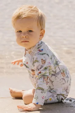 Boys Silas Sunsuit|Minihaha New