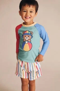 Boys Sporty Huxbear Suntop|Huxbaby