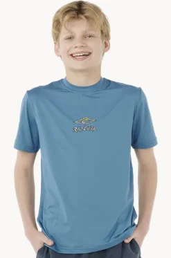 Boys Tropic Daze Short Sleeve Suntop|Rip Curl Best