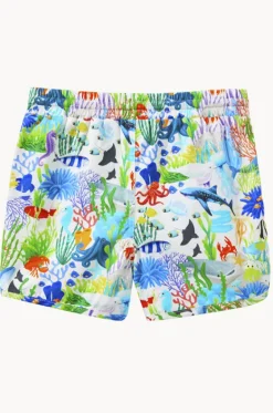 Boys Underwater Boardshort|Milky New