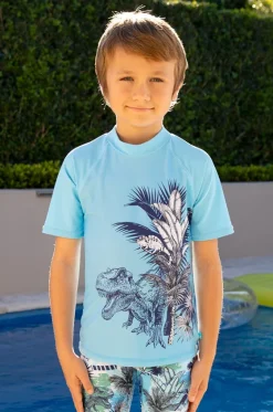 Boys Urban Jungle Short Sleeve Suntop|Salty Ink Sale