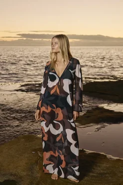 Cactus Garden Mesh Cover Up|Jets Best