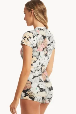Calypso Boyleg Sunsuit|Sea Level Clearance