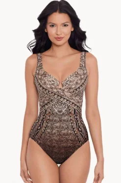 Cappadocia Criss Cross Escape One Piece|Miraclesuit Clearance