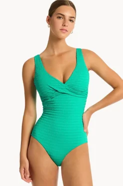 Capri Cross Front One Piece|Sea Level Hot