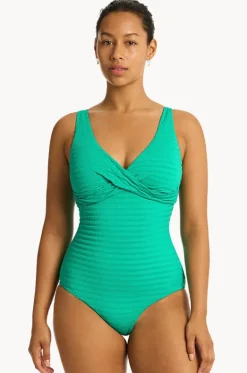 Capri Cross Front One Piece|Sea Level Hot