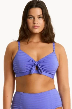 Capri DD/E Cup Tie Front Bralette|Sea Level Sale