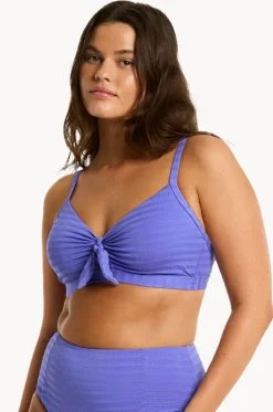 Capri DD/E Cup Tie Front Bralette|Sea Level Sale