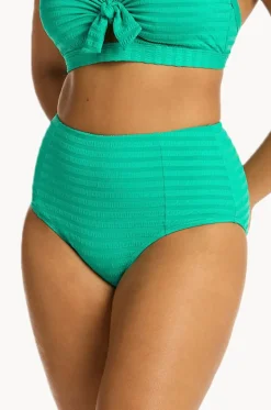Capri Panelled High Waist Pant|Sea Level Hot