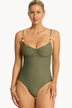 Caracus Balconette Bra One Piece|Sea Level Discount
