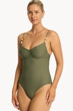 Caracus Balconette Bra One Piece|Sea Level Discount