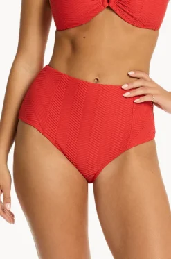 Caracus Panelled High Waist Pant|Sea Level Sale