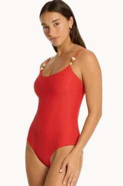 Caracus Scoop Neck One Piece|Sea Level