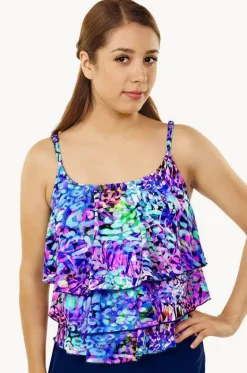 Caribbean Cruise Tier Tankini Separate|T.h.e. Swimwear Clearance