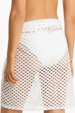 Castaway Mid Length Mesh Wrap|Sea Level Online