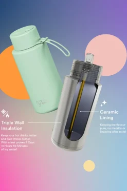 Ceramic Drink Bottle 1L|Frank Green Best