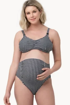 Check Nursing Bikini Set|Ripe Maternity Clearance