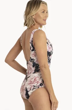 Chiara Mesh Frill One Piece|Jantzen Online