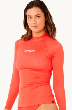 Classic Surf Long Sleeve Suntop|Rip Curl Hot