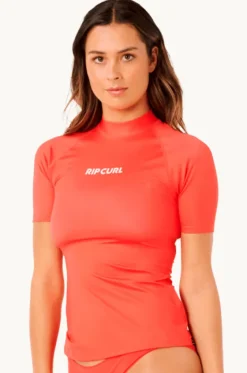 Classic Surf Short Sleeve Suntop|Rip Curl Discount