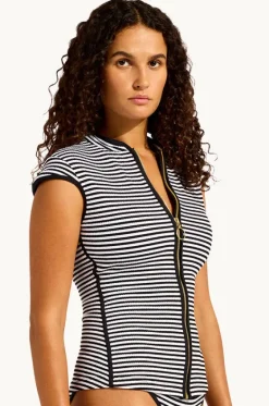 Clubhouse Cap Sleeve Suntop|Seafolly Online