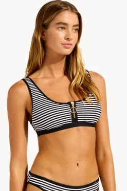 Clubhouse Zip Front Tank Top|Seafolly Best
