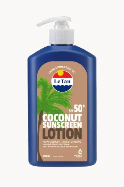Coconut Sunscreen SPF50+ 500ml|Le Tan Hot