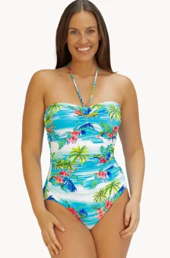Cocos Islands Bandeau One Piece|Baku Clearance
