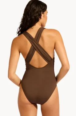 Collective Cross Back One Piece|Seafolly New