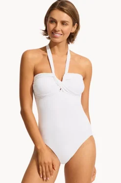 Collective Halter Bandeau One Piece|Seafolly Discount