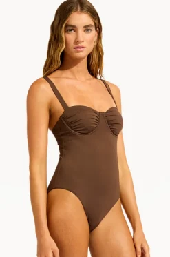 Collective Ruched Underwire One Piece|Seafolly Outlet