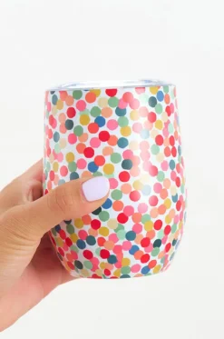 Confetti Wine Tumbler 350ml|Annabel Trends Outlet