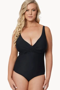 Contours F/G Cup Wrap Front One Piece|Moontide Outlet