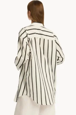 Corfu Stripe Shirt|Sea Level Clearance