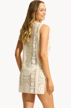 Crochet Mini Cover Up|Seafolly New