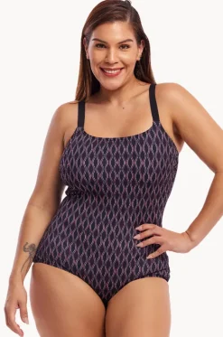 Curvy Queen Scoop Neck One Piece|Funkita Discount