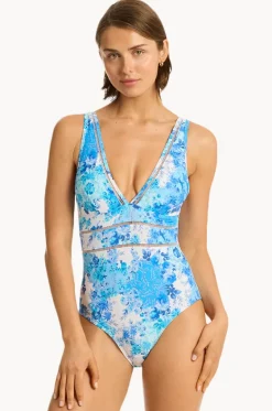 Daisyfield Spliced One Piece|Sea Level Clearance
