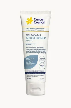 Day Wear Water Resistant Sunscreen 50+ 75ml|Cancer Council Australia Best