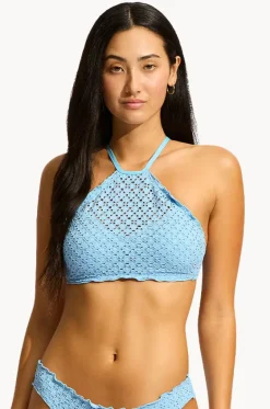 Daydreamer High Neck Tank Top|Seafolly Online
