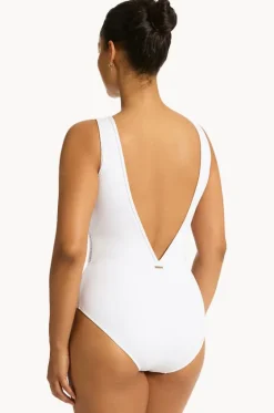 Drift High Neck One Piece|Sea Level Outlet