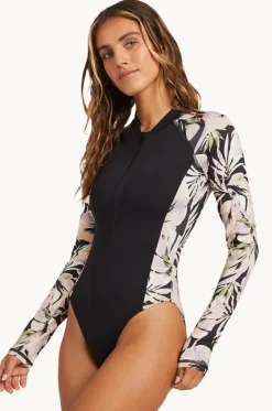 Drifting Coast Long Sleeve Sunsuit|Billabong New