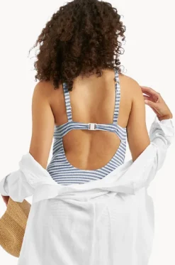 Dune Stripe One Piece|Ripe Maternity Discount