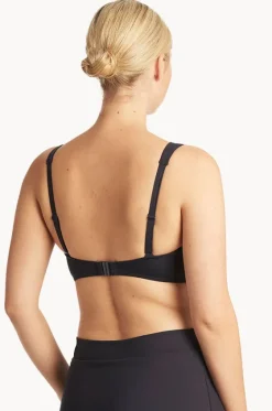 Eco Essentials Cross Front Bra|Sea Level Discount