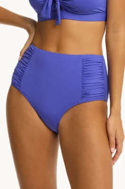 Eco Essentials Gathered High Waist Pant|Sea Level Sale