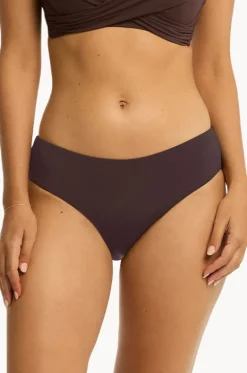 Eco Essentials Mid Bikini Pant|Sea Level Clearance