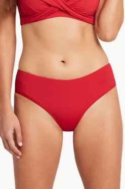 Eco Essentials Mid Bikini Pant|Sea Level Sale
