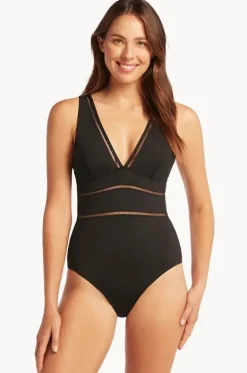 Eco Essentials Spliced One Piece|Sea Level New